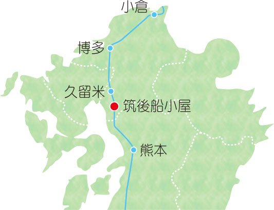 九州新幹線路線図