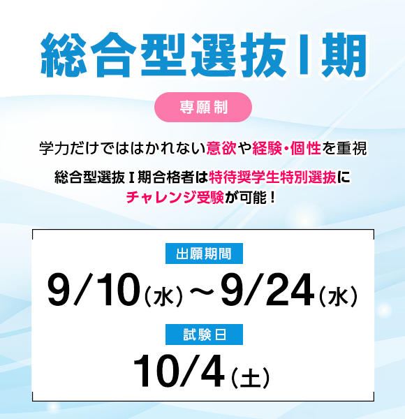 総合型選抜